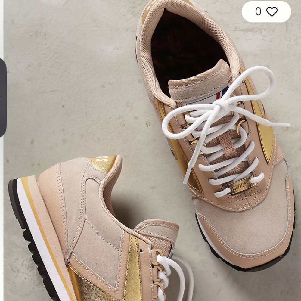 BROOKS Anthropologie Chariot Coffeehouse Women's Size 8